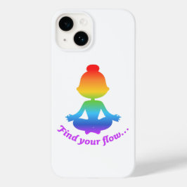 Durchfluss-Handy-Gehäuse finden (Regenbogen) Case-Mate iPhone 14 Hülle
