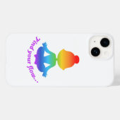 Durchfluss-Handy-Gehäuse finden (Regenbogen) Case-Mate iPhone Hülle (Rückseite (Horizontal))