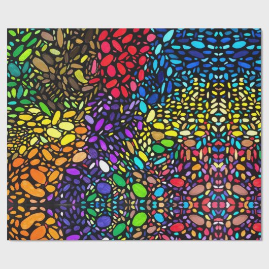 Durchflusspapier Geschenkpapier (Flach)