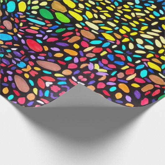 Durchflusspapier Geschenkpapier (Ecke)