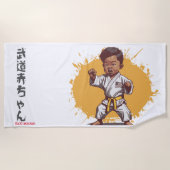 durchführbar strandtuch (Vorderseite)