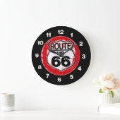 Durchführung der Route 66 Wanduhr (Zuhause)