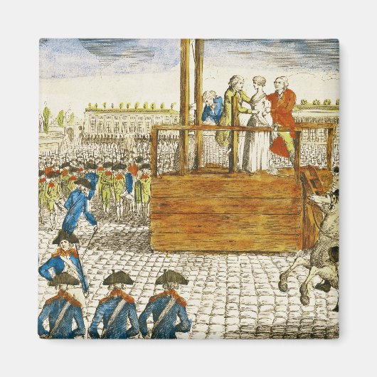 Durchführung von Marie-Antoinette Magnet (Vorne)