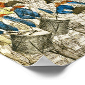 Durchführung von Marie-Antoinette Poster (Ecke)