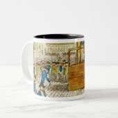 Durchführung von Marie-Antoinette Zweifarbige Tasse (Vorderseite Links)