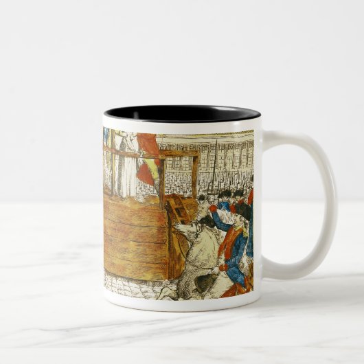 Durchführung von Marie-Antoinette Zweifarbige Tasse (Rechts)