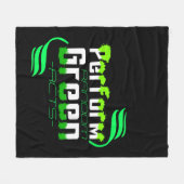 Durchführung von zufälligen grünen Klimaschutzmaßn Fleecedecke (Vorderseite (Horizontal))