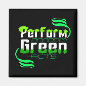 Durchführung von zufälligen grünen Klimaschutzmaßn Magnet (Vorne)