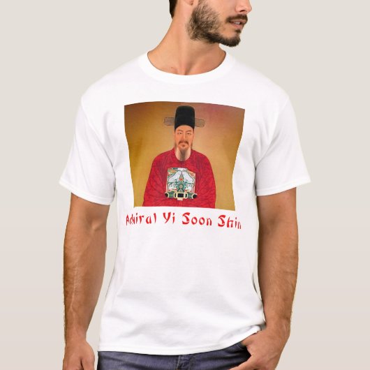 Durchführungs-T - Shirt Schienbein Admiral Yi bald (Vorderseite)