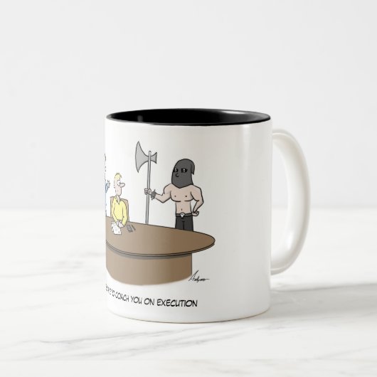 Durchführungstrainer-Tasse Zweifarbige Tasse (VorderseiteRechts)