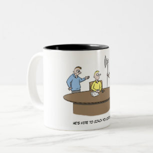 Durchführungstrainer-Tasse Zweifarbige Tasse