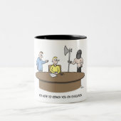 Durchführungstrainer-Tasse Zweifarbige Tasse (Mittel)