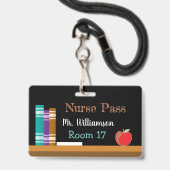 Durchgang der Plastikhalle des Abzeichens der Kran Ausweis (Vorderseite mit Lanyard)