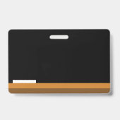 Durchgang der Plastikhalle des Abzeichens der Kran Ausweis (Rückseite)