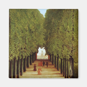 Durchgang im Park von Heilig-Wolke, 1908 (Öl an Magnet