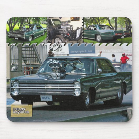 Durchgebrannt! Mousepad (Vorne)