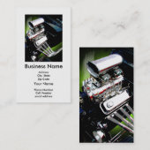 Durchgebrannt Visitenkarte (Vorne/Hinten)