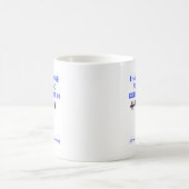 Durchgedreht Lustiger Becher Kaffeetasse (Mittel)