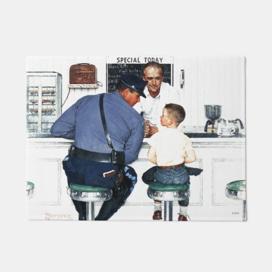 Durchgehen Fußmatte (Vorderseite)