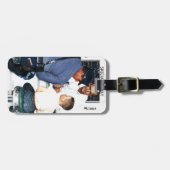 Durchgehen Gepäckanhänger (Vorderseite horizontal)