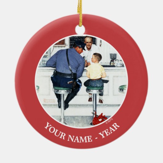 Durchgehen Keramikornament (Hinten)