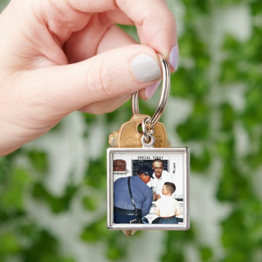 Durchgehen Schlüsselanhänger (Hand)