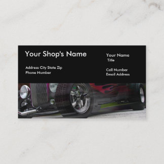 Durchgehen Visitenkarte