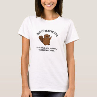 DURCHGEWEICHTER BIBER-BBQ T-Shirt