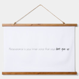 Durchhaltebügel aus Holz mit aufgetauchter Wand Wandteppich Mit Holzrahmen