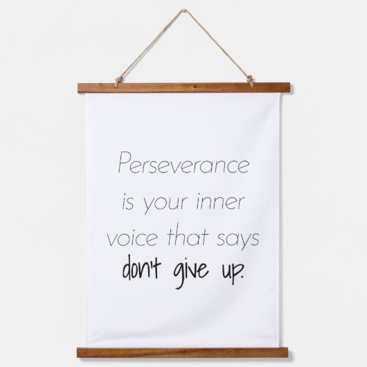 Durchhaltebügel aus Holz mit aufgetauchter Wand Wandteppich Mit Holzrahmen (Vorderseite)