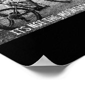 Durchhaltegebirge und Radschweiz Poster (Ecke)