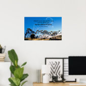 Durchhalten Motivierend Poster-Druck Poster (Heimbüro)