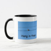 Durchhalten-Tasse Tasse (Links)
