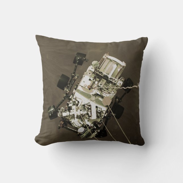 Durchhaltevermögen Ankunft in Mars Kissen (Vorderseite)