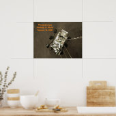 Durchhaltevermögen Ankunft in Mars Poster (Küche)