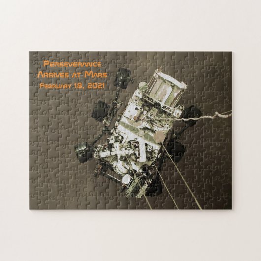 Durchhaltevermögen Ankunft in Mars Puzzle (Horizontal)