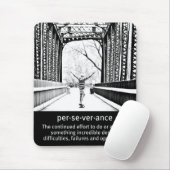 Durchhaltevermögen auf Langboard Mousepad (Mit Mouse)