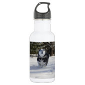 Durchladen Edelstahlflasche (Vorderseite)