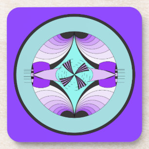 Durchlaufen Getränkeuntersetzer