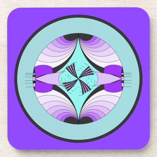 Durchlaufen Getränkeuntersetzer (Vorderseite)