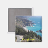 Durchlaufmagnet 1: Kalifornien Magnet (Vorderseite/Rückseite)