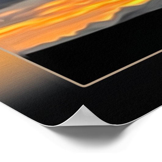 Durchleuchten Poster (Ecke)