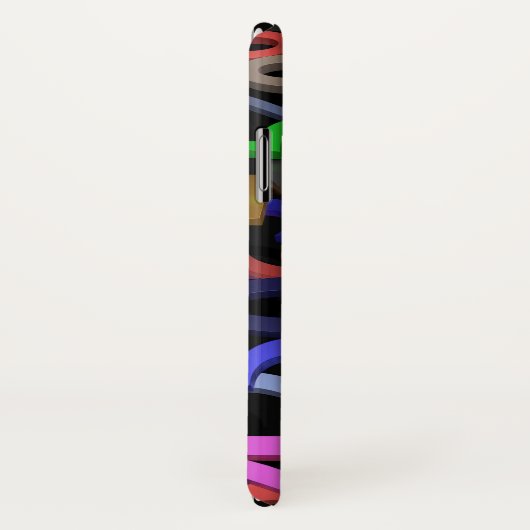 Durchleuchtung von Zahlen Case-Mate iPhone Hülle (Hinten/Rechts)