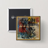 Durchmesser de Los Muertos Button (Vorne & Hinten)