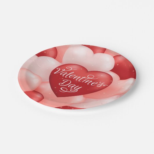 Durchmesser der Papierplatte 9"FDA genehmigt für L Pappteller (Schrägansicht)