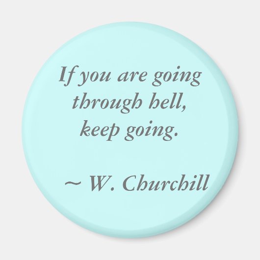 Durchqueren der Hölle Magnet (Vorne)