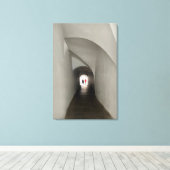 Durchqueren des Tunnels Leinwanddruck (Insitu (Holzboden))