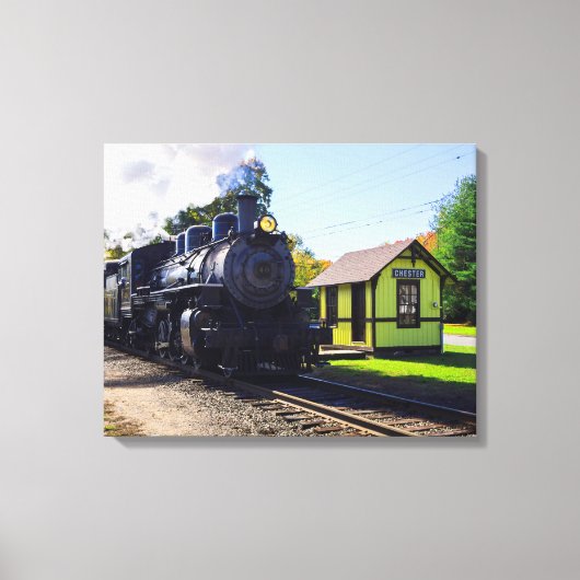 Durchqueren von Chester Leinwanddruck (Vorderseite)