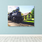 Durchqueren von Chester Leinwanddruck (Insitu (Holzboden))