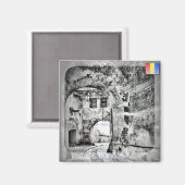 Durchreise Magnet (Vorderseite/Rückseite)